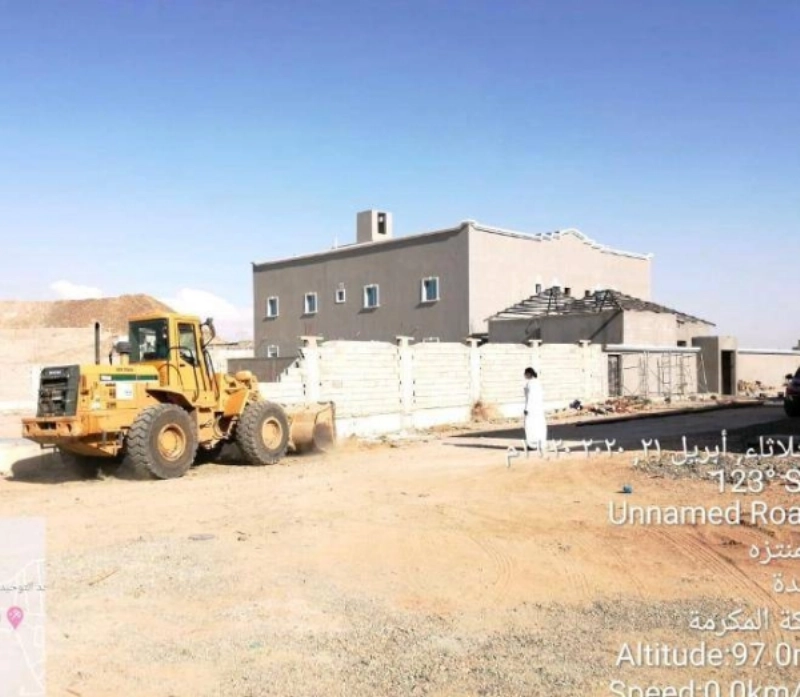 جانب من إزالات أمانة جدة ( مكة )