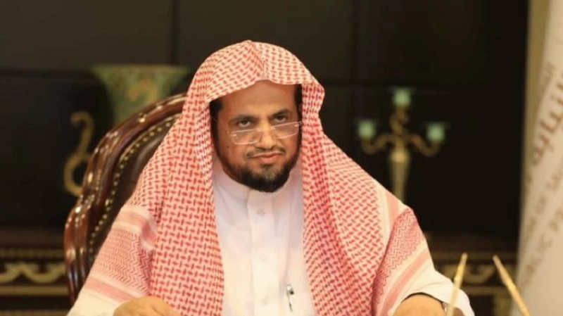 المعجب لدى ترؤسه الاجتماع المرئي (واس)
