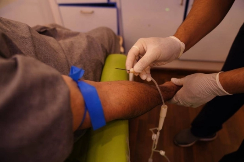 من مبادرة "تبرع بلا تجمع" في الزلفي