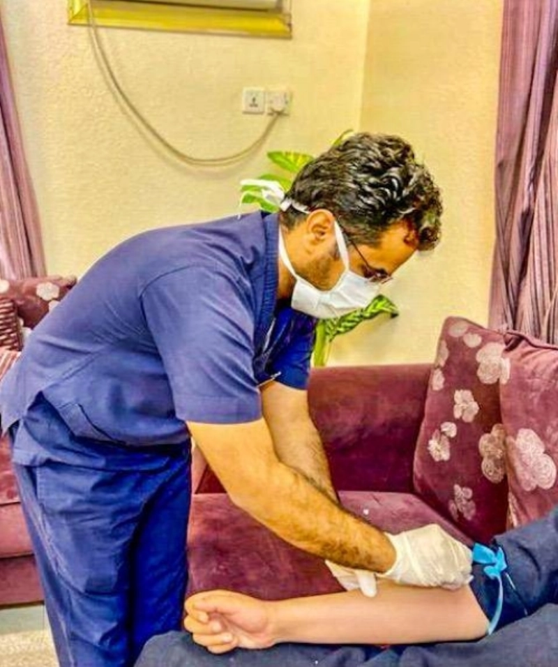 من خدمات التجمع الصحي (مكة)