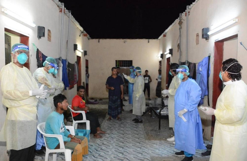من برنامج المسح النشط على مساكن العمال (مكة)