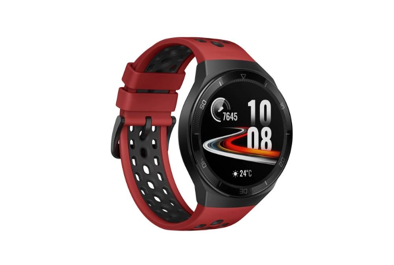 ساعة HUAWEI WATCH GT 2e بلون الأحمر القاني