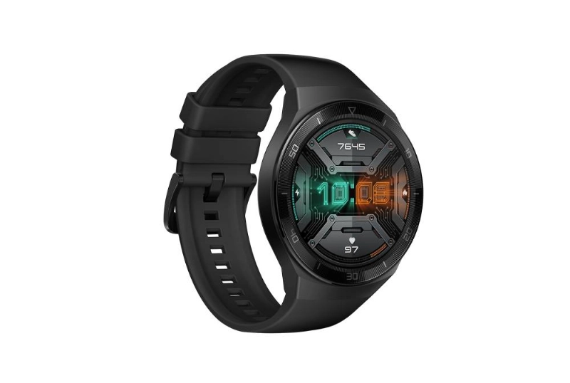 ساعة HUAWEI WATCH GT 2e بلون الأسود الجرافيتي