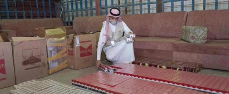 أثناء حصر المضبوطات (الزكاة والدخل)
