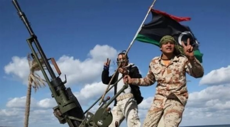 مسلحون من حكومة الوفاق الليبية (مكة)