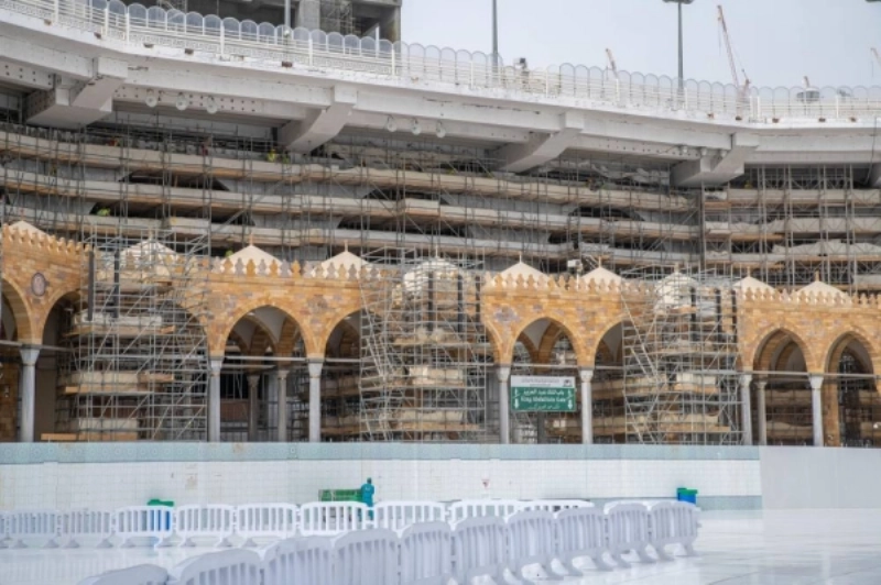 من أعمال مشروعات التوسعة السعودية الثالثة (مكة)