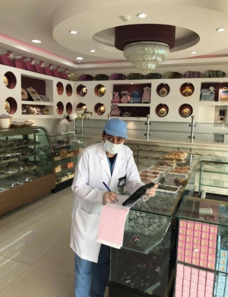 تسجيل مخالفة على إحدى المنشآت (مكة)