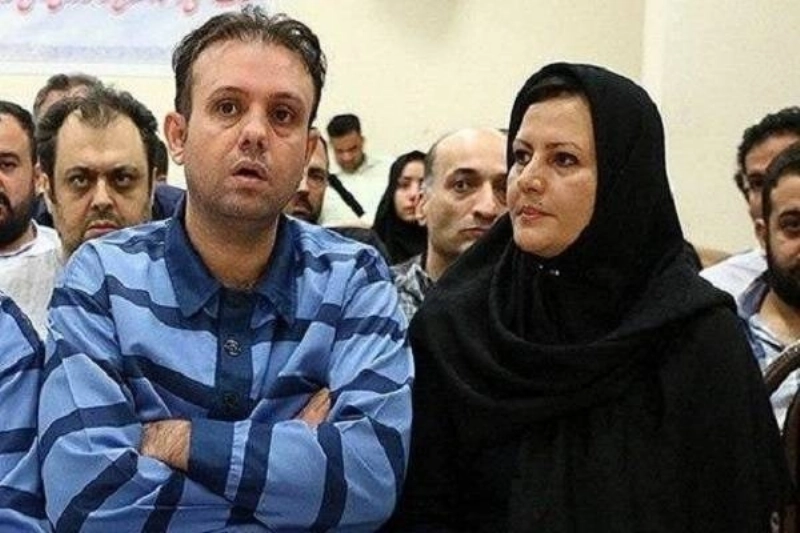 وحيد بهزادي وزوجته (مكة)