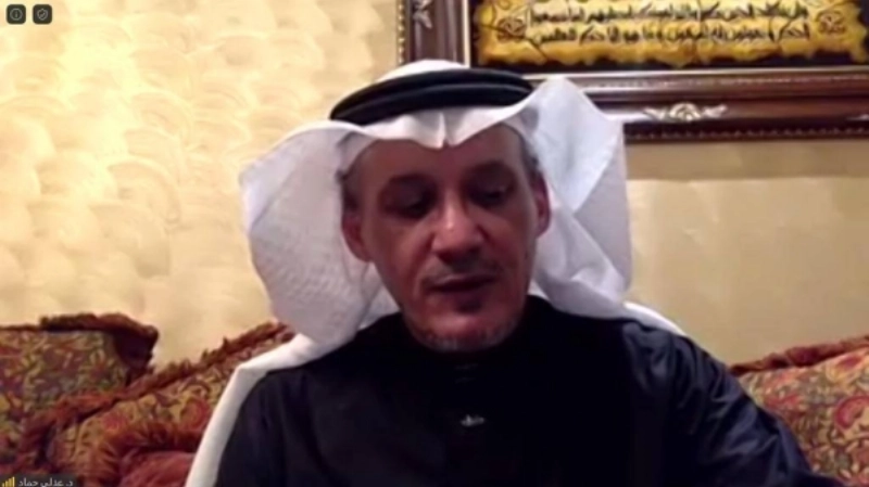 الحماد يتحدث في اللقاء (مكة)