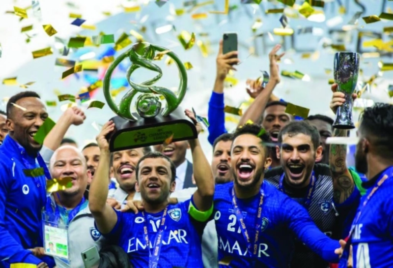 تتويج الهلال بالنسخة الأخيرة لدوري أبطال آسيا (مكة)