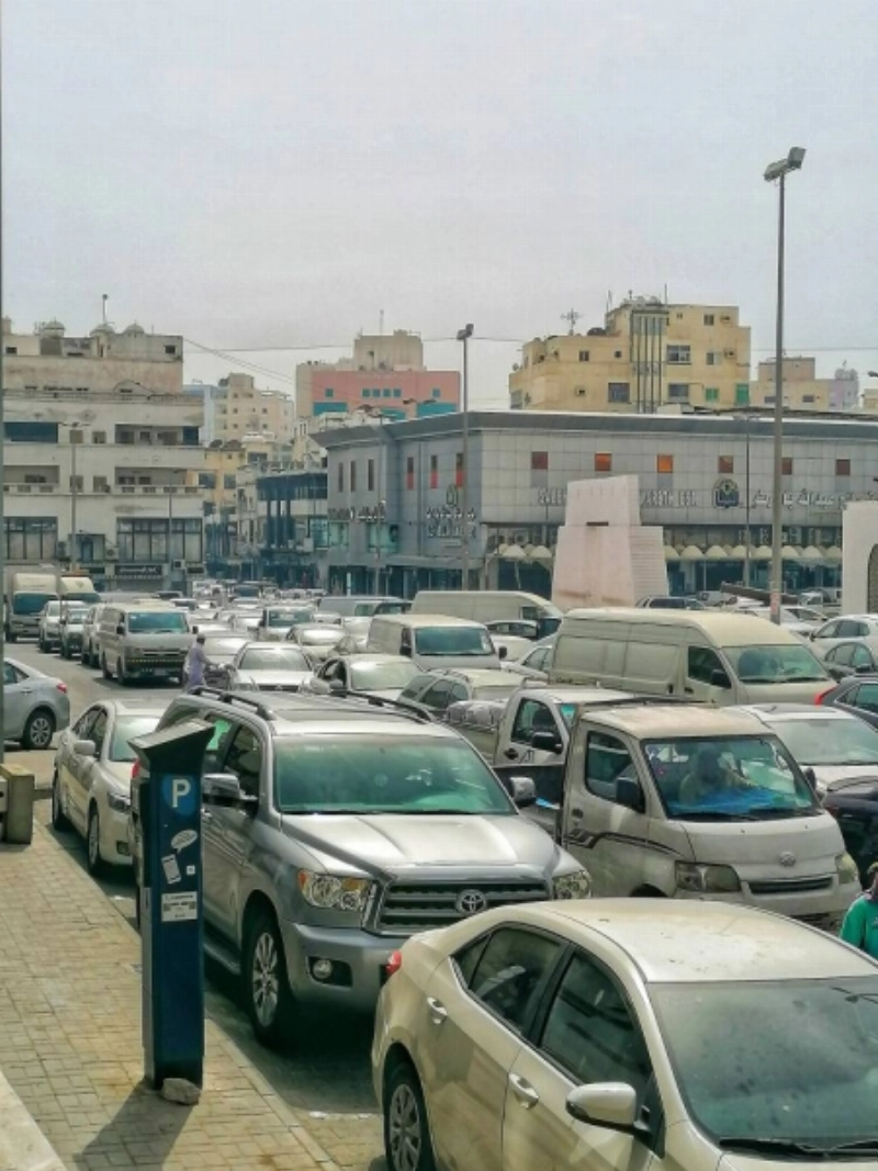 الإزدحام (تصوير / أنس الحارثي)