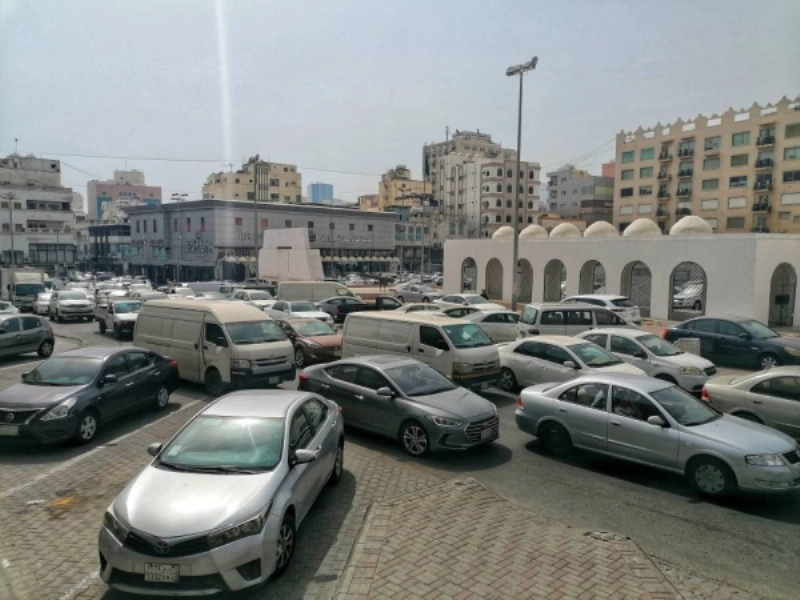 الإزدحام (تصوير/أنس الحارثي)
