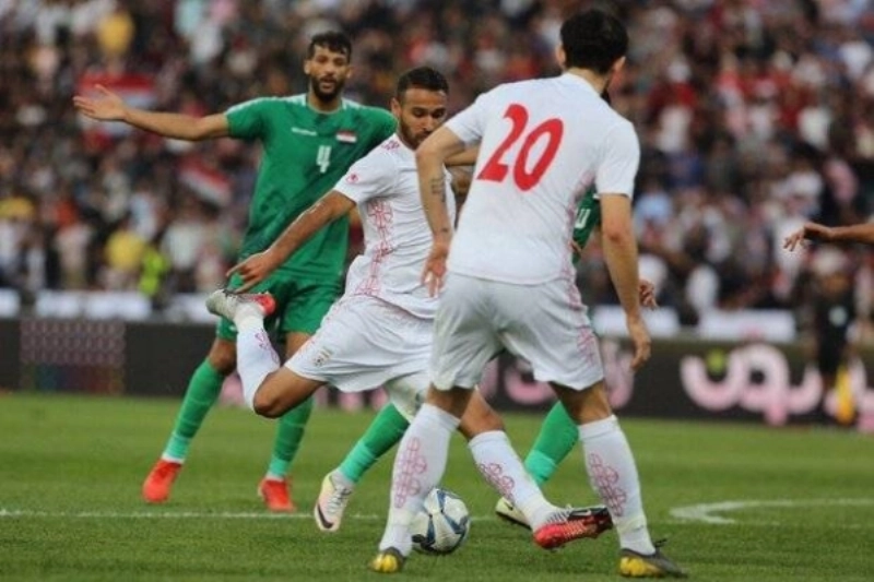 مباراة جمعت المنتخبين الإيراني والعراقي (مكة)