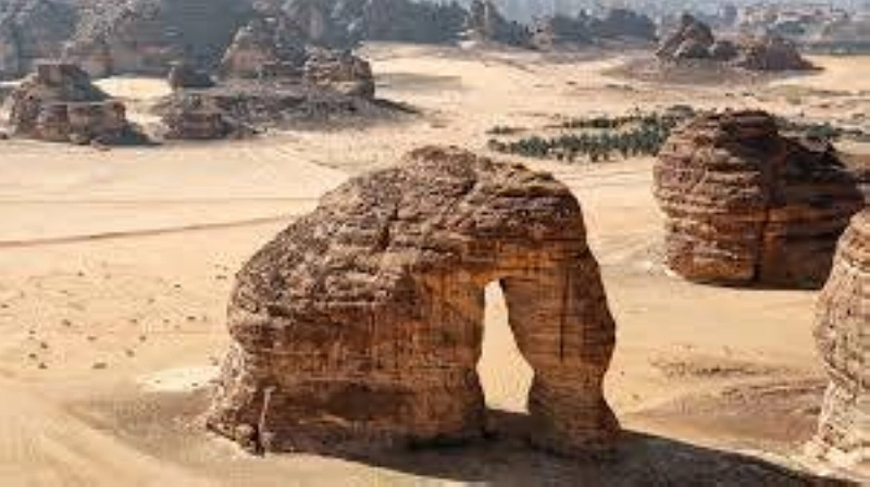 من المعالم الأثرية بالعلا