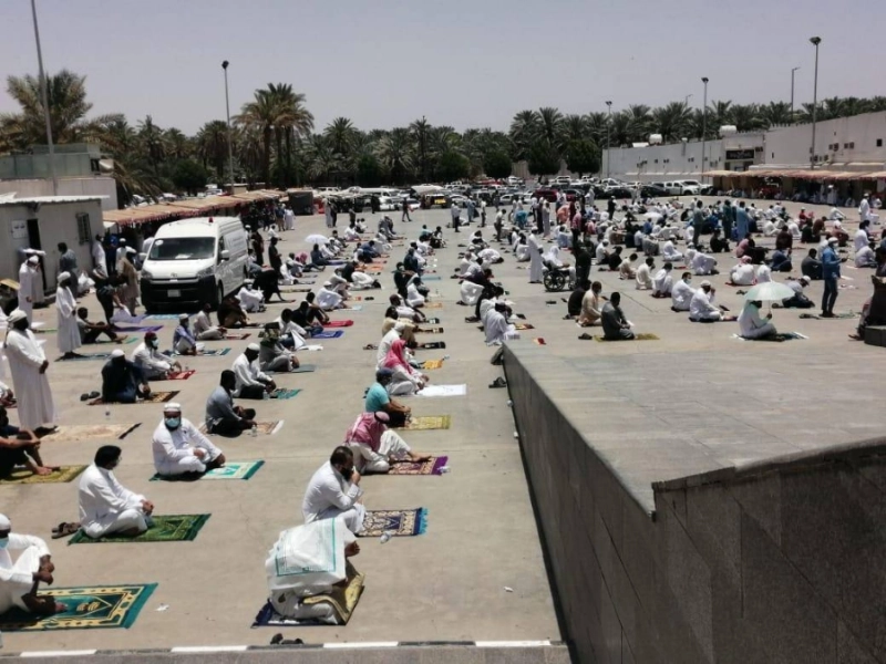 من الحملة في المدينة المنورة (مكة)