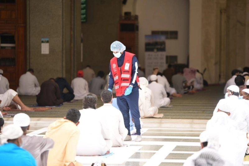 من مشاركة المتطوعين في المسجد النبوي (مكة)