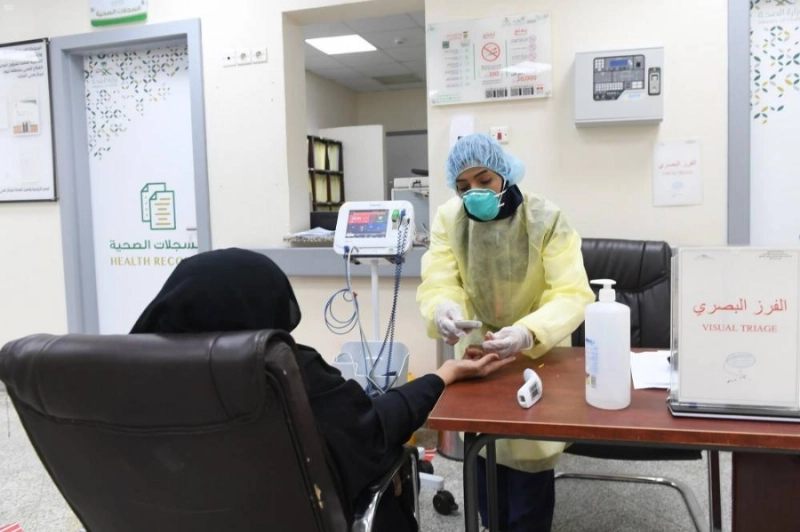 فحص مراجعة بإحدى العيادات (مكة)