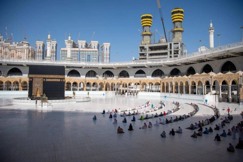 من صلاة الكسوف في المسجد الحرام (مكة)