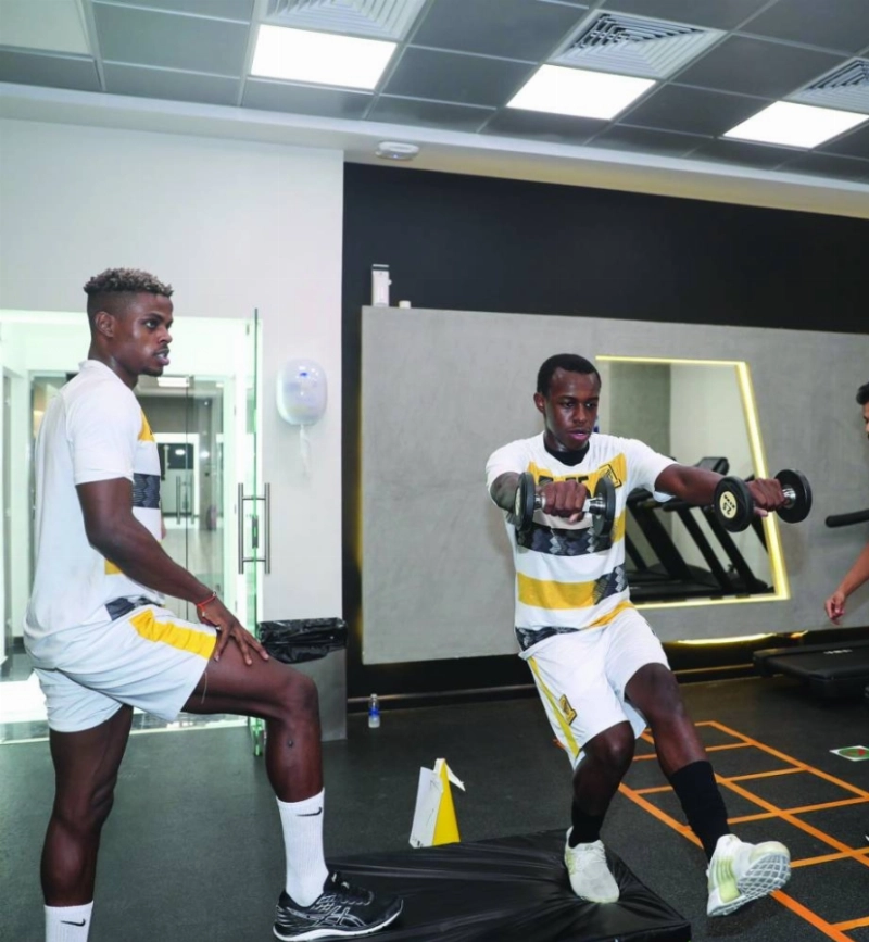استعدادات وتدريبات الاتحاد أمس (إعلامي الاتحاد)