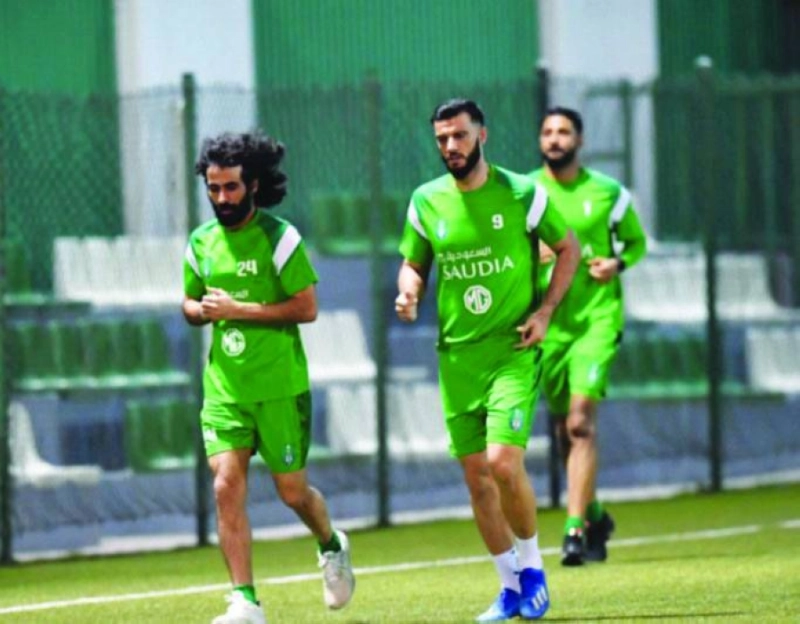 جانب من تدريبات الأهلي (إعلامي الأهلي)