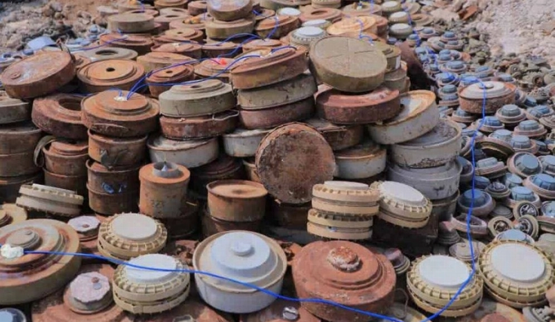 "مسام" ينتزع 1,092 لغما في اليمن خلال الأسبوع الأول من يوليو