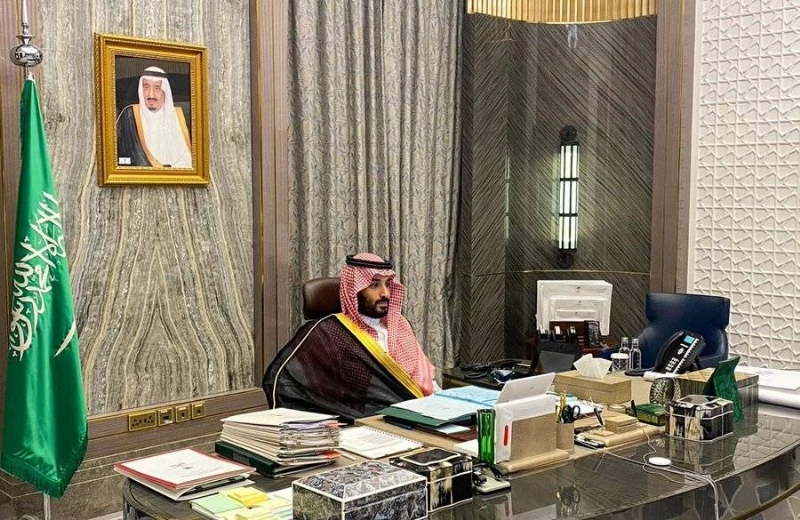 خلال جلسة مجلس الوزراء (مكة)