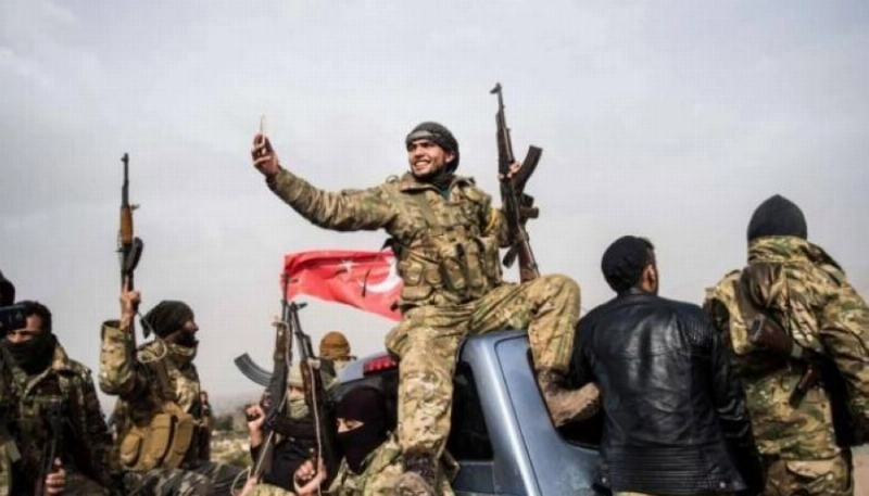 عناصر من مرتزقة إردوغان في ليبيا (مكة)