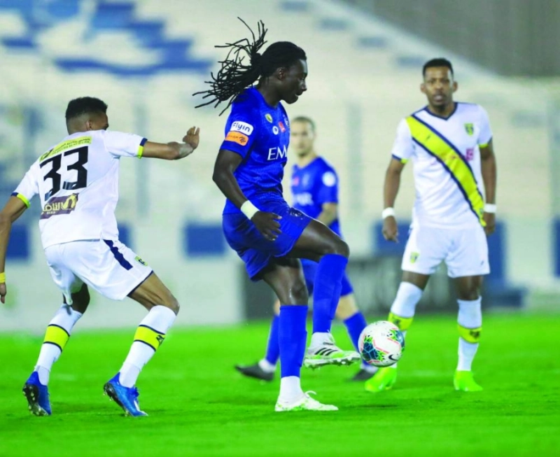 من مباراة الهلال الأولى أمام التعاون (إعلامي الهلال)