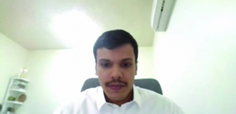 الصقيه يتحدث خلال الندوة (مكة)