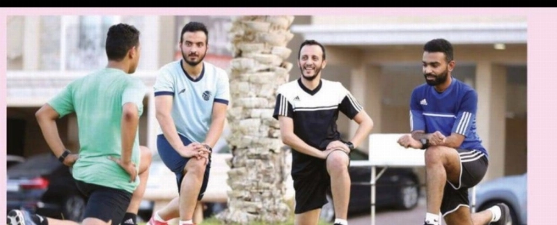 حكام الشرقية تدربوا في حدائق الظهران (تويتر)