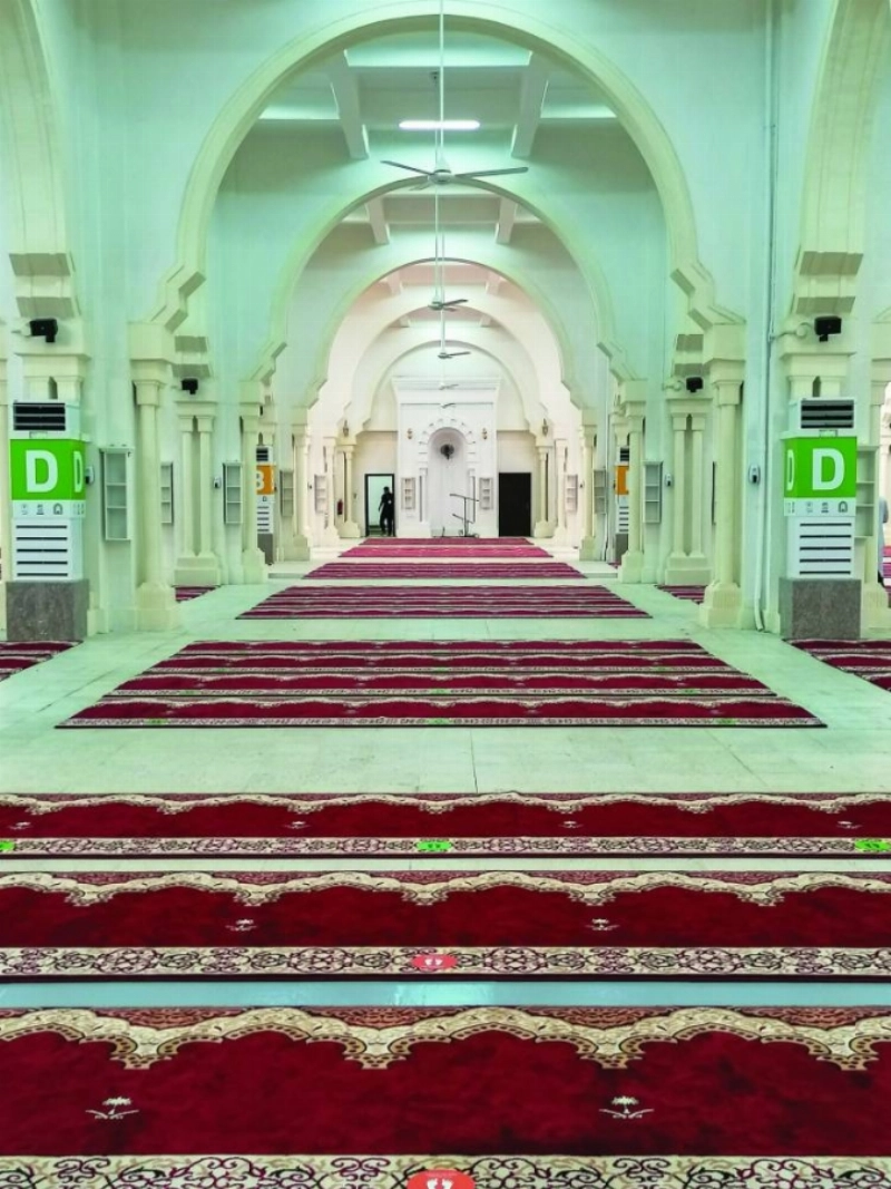 مسجد المشعر بمزدلفة جاهز (أنس الحارثي)