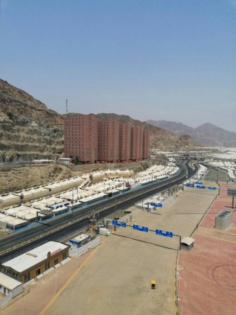 أبراج منى تهيأت لضيوفها (أنس الحارثي)