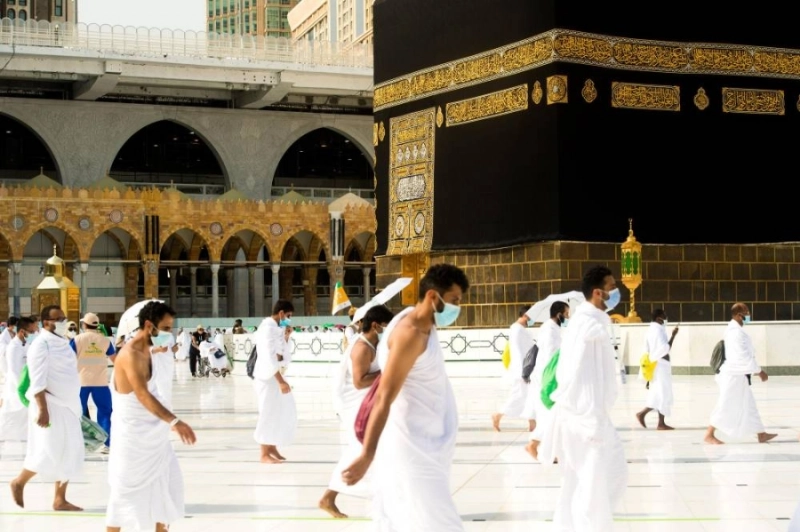 ضيوف الرحمن يؤدون طواف الإفاضة (مكة)