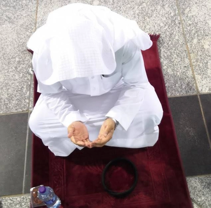 اللحظات الاخثرة قبل افطار يوم عرفة