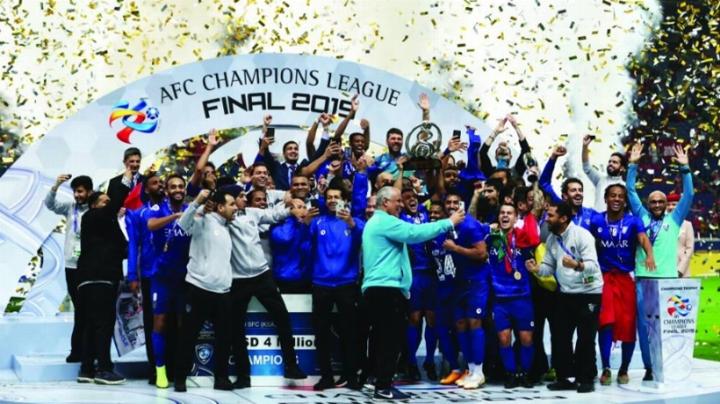 تتويج الهلال بدوري أبطال آسيا