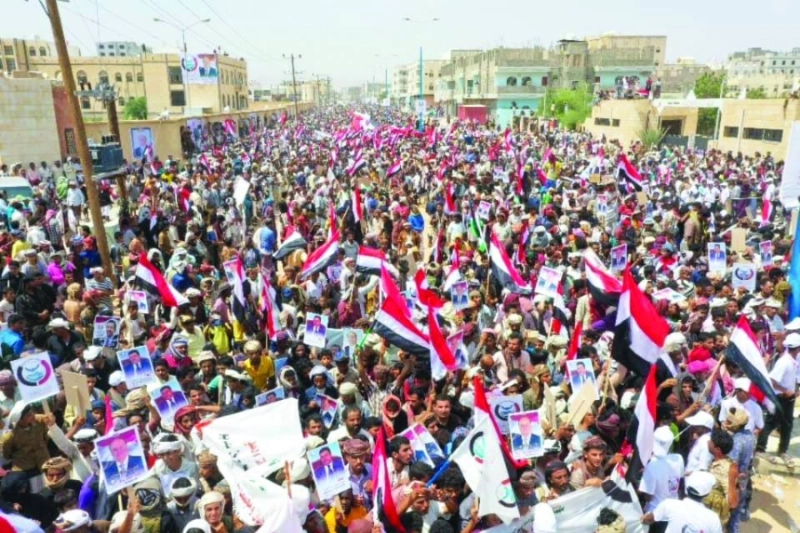 مظاهرات شبوة الحاشدة دعما للشرعية (مكة)