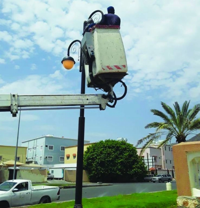 جانب من أعمال التطوير (مكة)