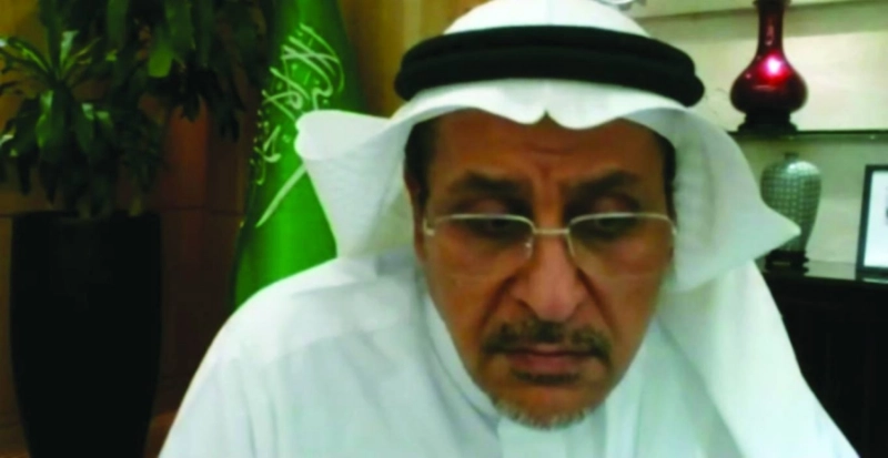 السالم يتحدث خلال الورشة (مكة)