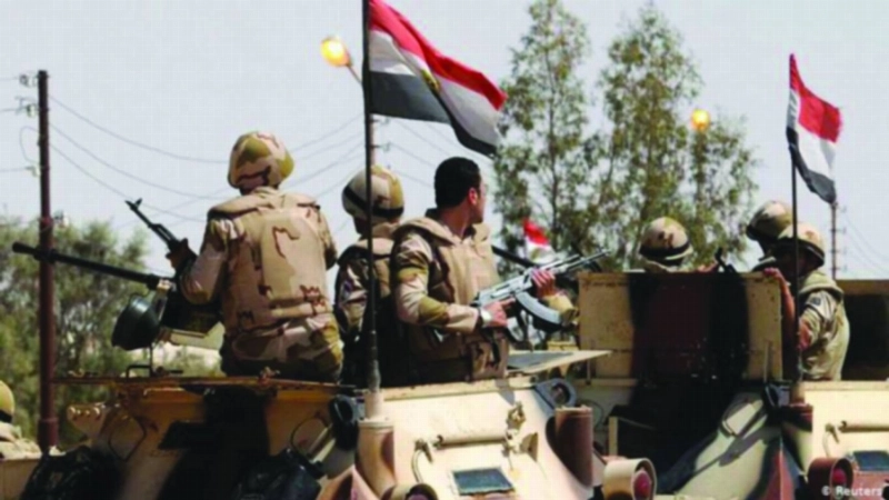عناصر للجيش المصري في سيناء (مكة)