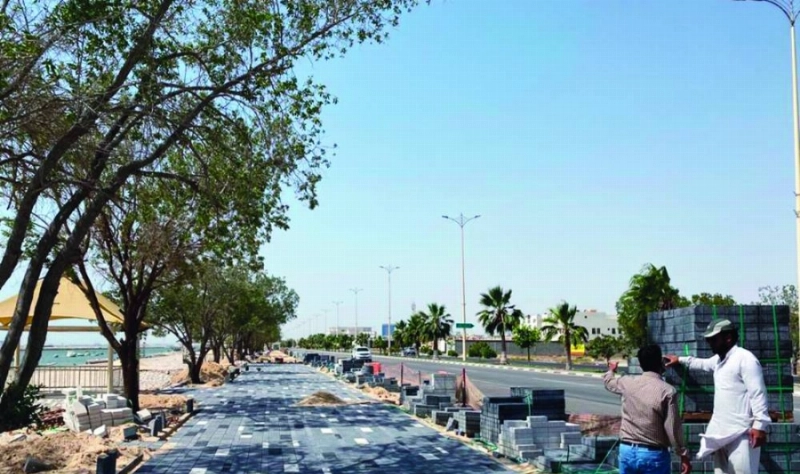 من أعمال صيانة الشوارع (مكة)