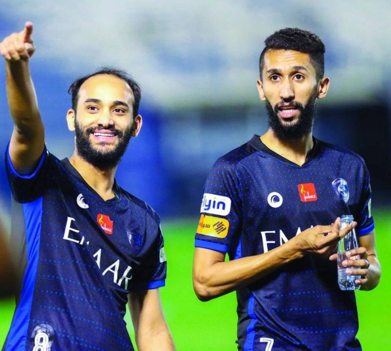 لاعبو الهلال يعدون بالمتعة أمام الوحدة (إعلامي الهلال)