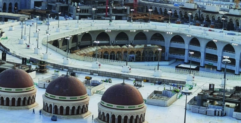 المسجد الحرام كما بدا أخيرا (مكة)
