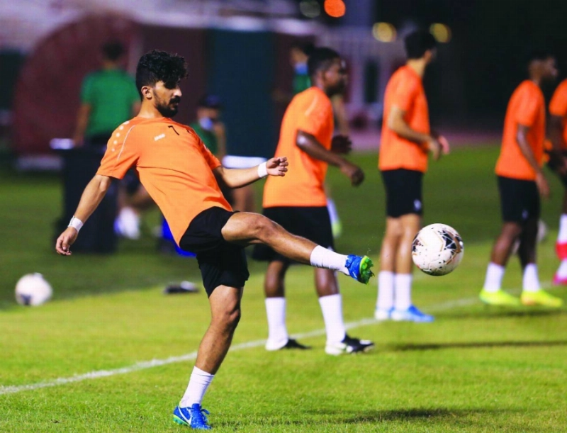 تدريبات الاتفاق أمس (إعلامي الاتفاق)