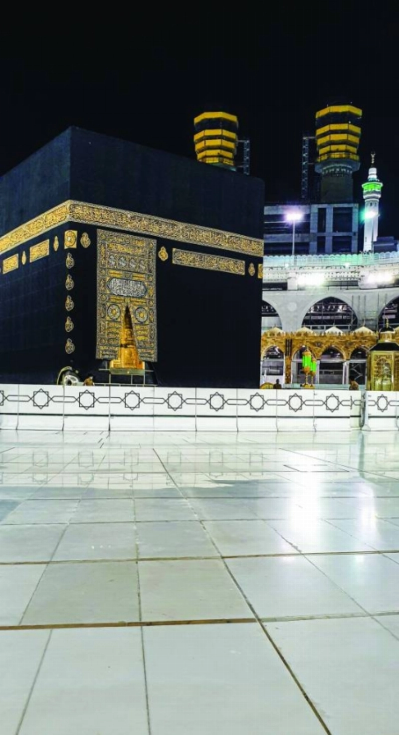 المسجد الحرام كما بدا أخيرا (أنس الحارثي)