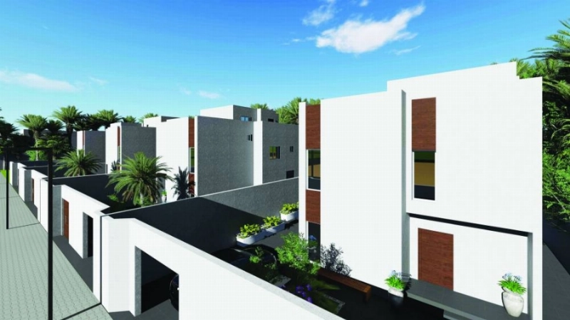 تخيلية لوحدات سكنية في ضاحية السديم (سكني)