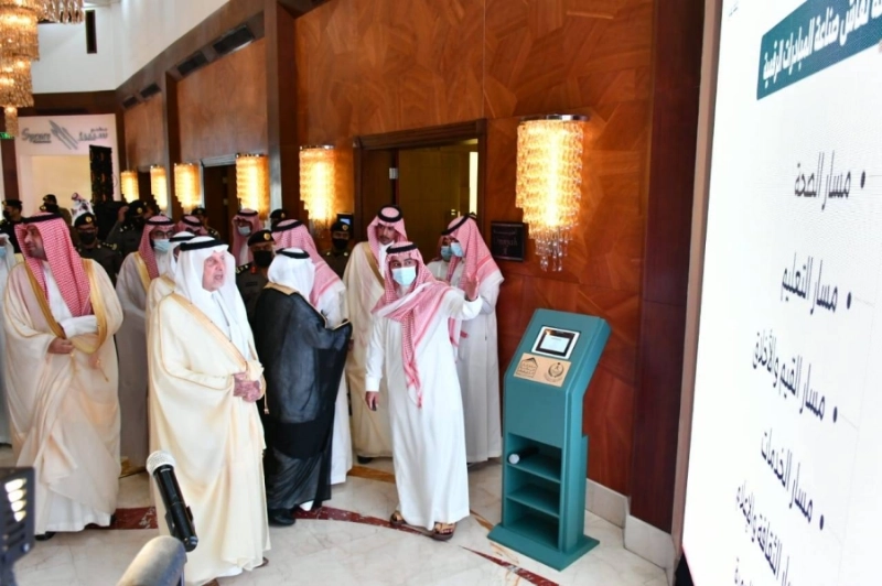 الأمير خالد أثناء التدشين