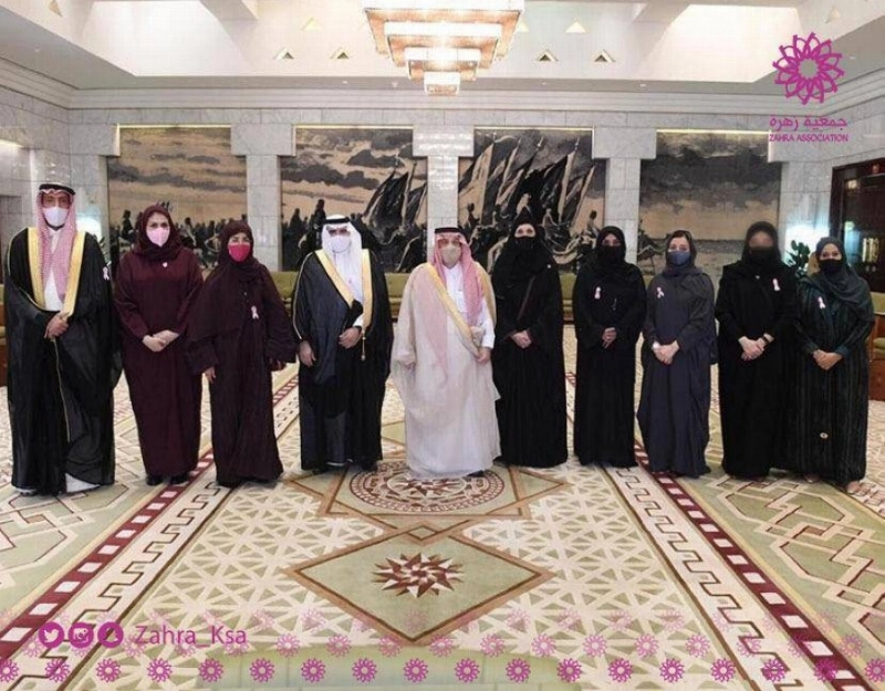 جانب من تدشين حملة العفو العافية لجمعية زهرة