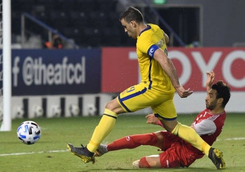 النصر وبيرسبوليس أمس (موقع دوري الأبطال)