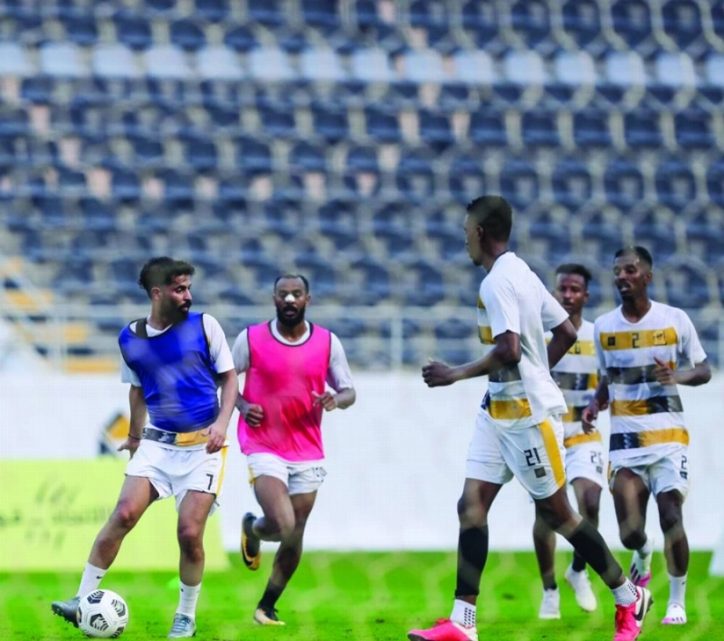 جانب من استعدادات الاتحاد للموسم الجديد (إعلامي الاتحاد)