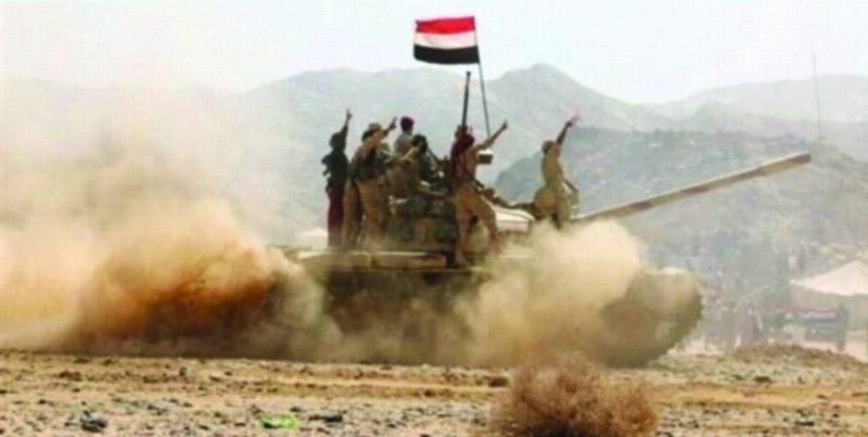 عناصر من الجيش اليمني تواصل تقدمها (مكة)